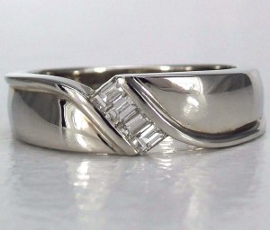 Diamond band 14kt gold 0.20 cttw model SWR0241