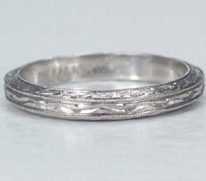 Platinum Wedding Band 3mm