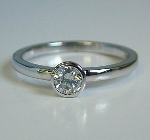 Citrine  Ring 14ktw 8 4mm