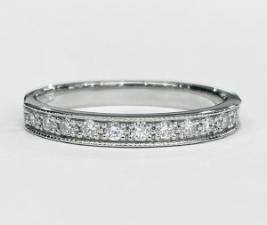 Diamond band 14kt white gold 0.30cttw model SWR7186W