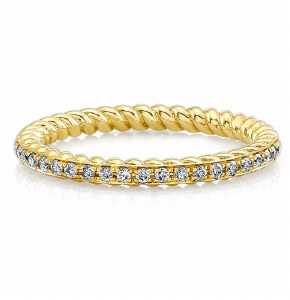Diamond rope band 14kt yellow gold .29cttw model SWR9701Y