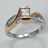 Diamond ring 14kt 0.97 cttw model 032-M11469