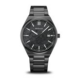 Bering Watch 39mm black stainless steel model 17639-722