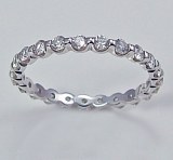 Diamond eternity band 14kt 1.00 cttw model 283-AWS100