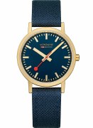 Mondaine Classic IP plated gold 36mm model A660.30314.40SBQ