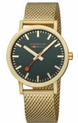 Mondaine Classic 40mm IP plated gold watch model A660.30360.60SBM