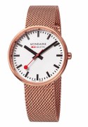 Mondaine Evo Mini Giant 35mm Rose Gold Stainless Watch Model A763.30362.16SBM