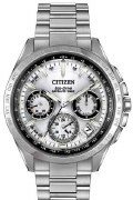 Citizen Eco Drive Satellite Wave F900 CC9010-74A Men's Silver Tone Watch