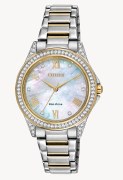 Citizen Eco Drive Crystal 34mm Watch model EM0234-59D