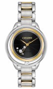 CItizen Eco-Drive L Sunrise Solitaire WAtch Model EW5524-59E