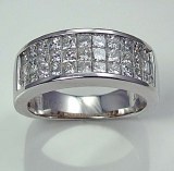 Diamond anniversary band 18kt gold 1.50cttw model LFA291W