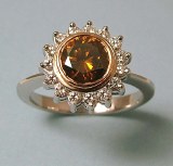 Diamond ring platinum 1.60 cttw model ML-712B