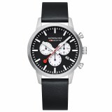 Mondaine Neo 41mm Chrono Watch Model MSD.41420.LBV