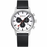 Mondaine Neo 41mm Chrono Watch Model MSD.41410.LBV