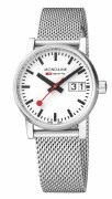 Mondaine Evo2 Big Date 30mm Mesh Watch Model MSE.30210.SM