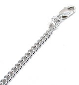 Sterling Silver Curb Chain 16"