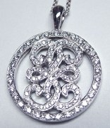 Diamond Italian Love Pendant