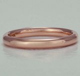 Wedding Band Rose 3mm 08.0