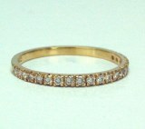 Diamond band 18kt gold 0.25 cttw model SWR0481Y