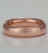 Wedding Band Rose 6mm 08.5