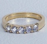 Diamond band 14kt gold 0.50 cttw model SWR2502Y