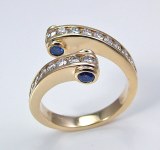 Diamond ring 18kty gold 1.56cttw model SWR3876