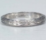 Platinum Wedding Band 3mm