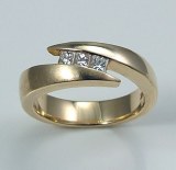 Diamond band 14kt gold 0.21 cttw model SWR7-9