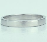 Wedding Band Platinum 3mm