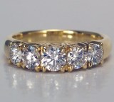 Diamond band 18kt gold 1.57 cttw model SWR7342Y