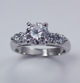 Diamond ring 18kt 1.43 cttw SWR7621D