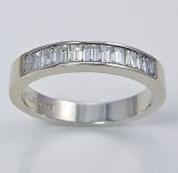 Diamond band 18kt gold 0.57 cttw model SWR76W