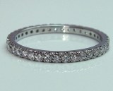 Diamond eternity band 18kt gold 0.62cttw model SWR9596W