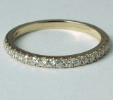 Diamond wedding band 18kty 0.45 cttw moel SWR9602Y