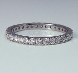 Diamond eternity band 18ktw 0.77cttw model SWR9606W