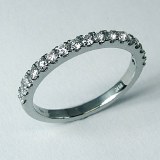 Diamond wedding band 18ktw 0.58cttw model SWR9611W