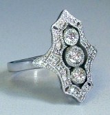 Vintage Design Diamond Ring 0.68cttw Model SWR9731