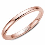 A Wedding band 14k rose 2mm Supreme Heavy Weight