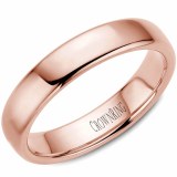 A Wedding band 14k rose 5mm Supreme Heavy Weight