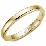 A Wedding band 14ky 3mm Supreme Heavy Weight