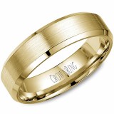 Wedding band 14kt yellow 6mm