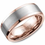 Weddinb band 14kt two tone 8mm model WB-9845WR