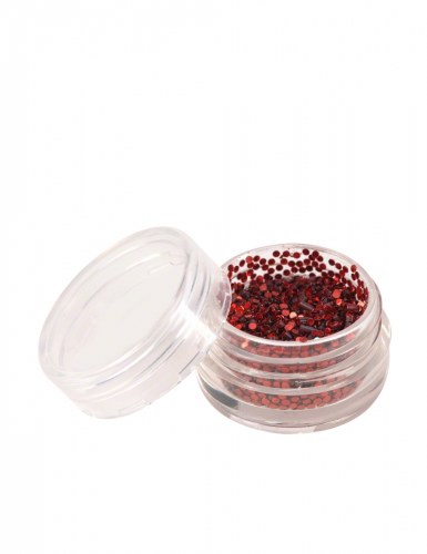 NDED Nail Art Sequins Red