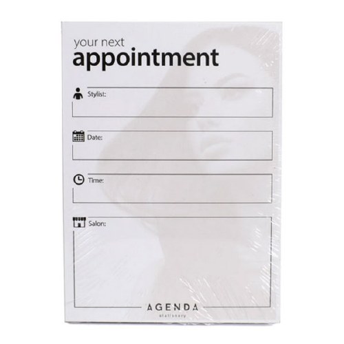 Agenda Appointment Cards AP2 Hair Stylist