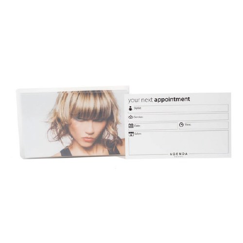Agenda Appointment Card Blonde