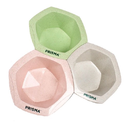 Agenda Bamboo Tint Bowls Set 3pc