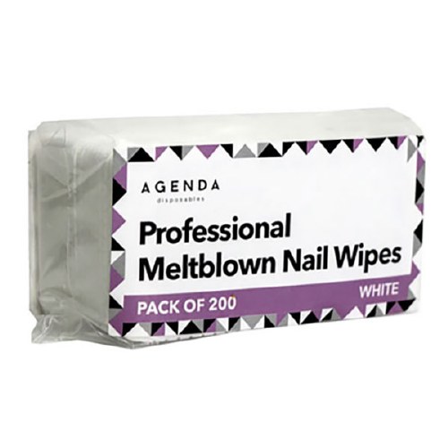 Agenda Meltblown Nail Wipes 200pk