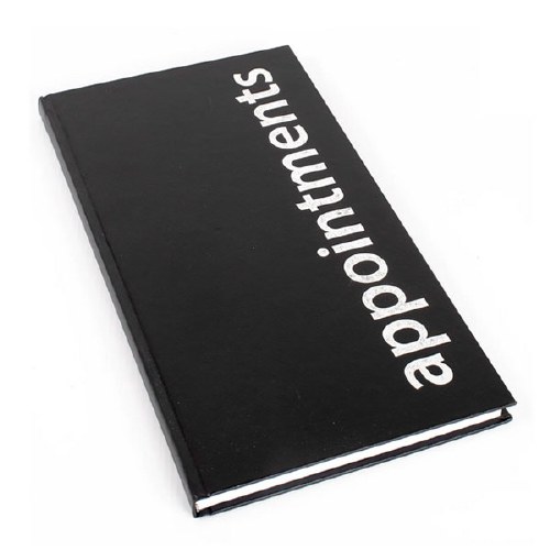 Agenda Appointment Book Black3 3 Assistant