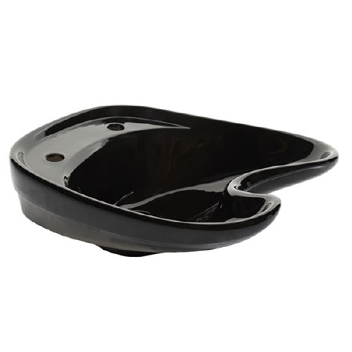 CO Std Porcelain Basin Black