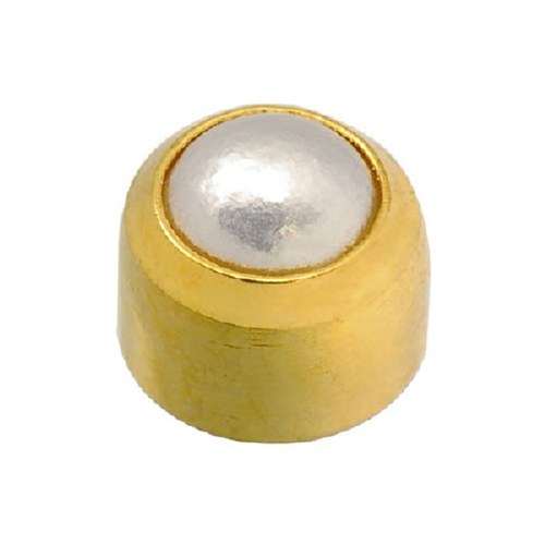 Caflon Gold Pearl Stud